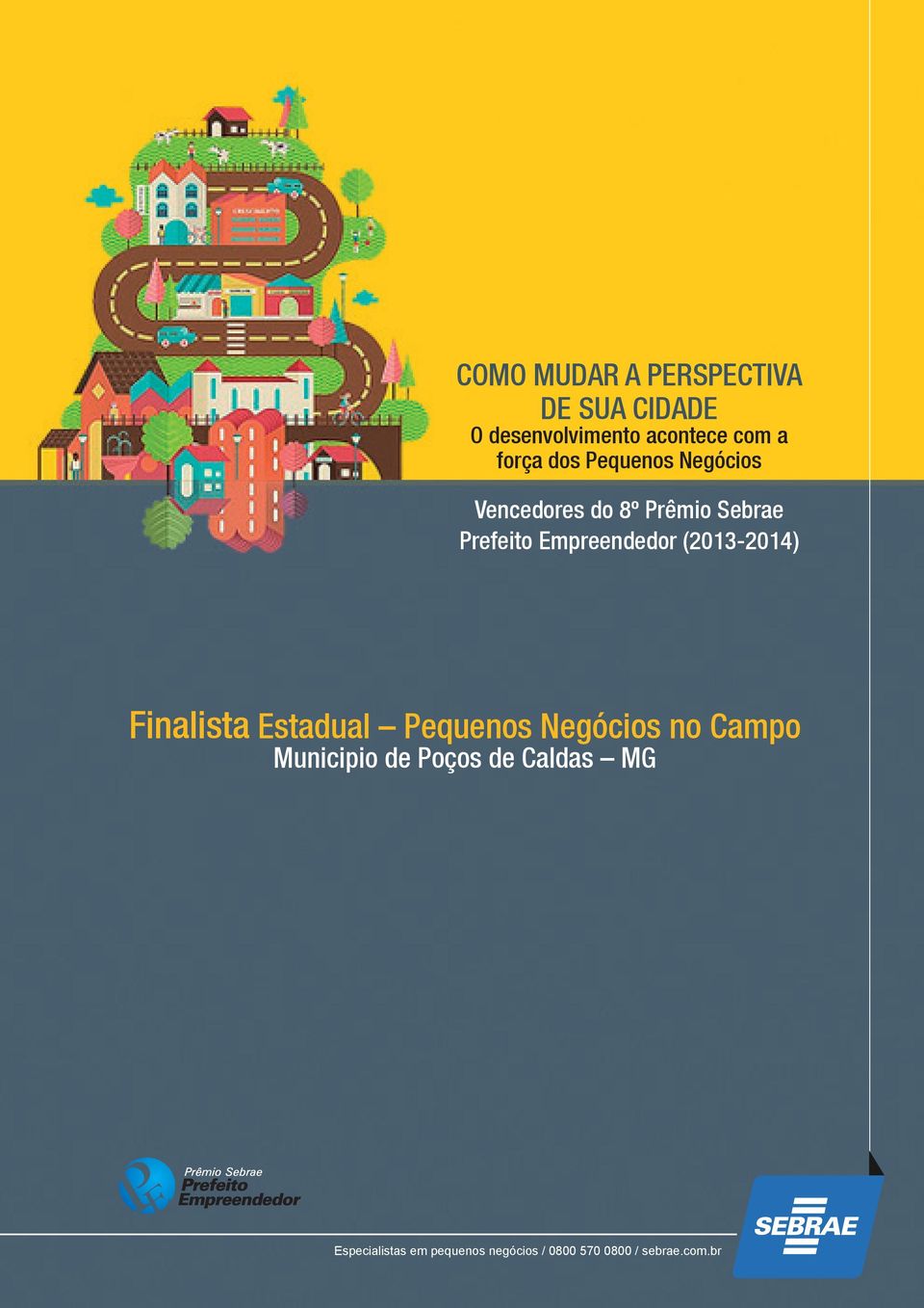 Prêmio Sebrae Finalista Estadual Pequenos Negócios no Campo Municipio de