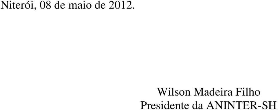 Wilson Madeira