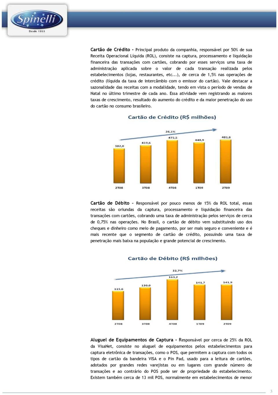 ..), de cerca de 1,5% nas operações de crédito (líquida da taxa de intercâmbio com o emissor do cartão).