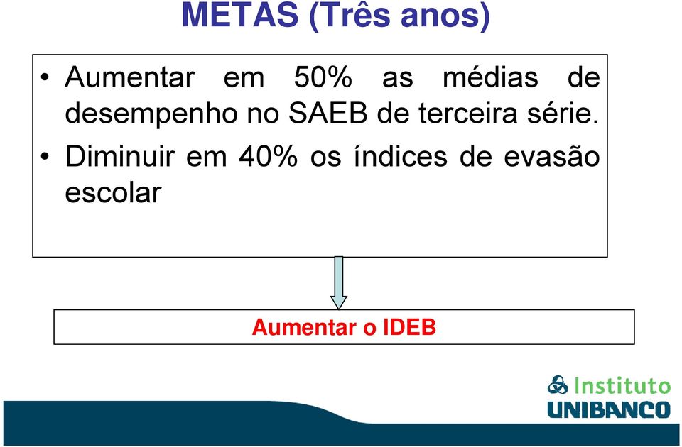 terceira série.