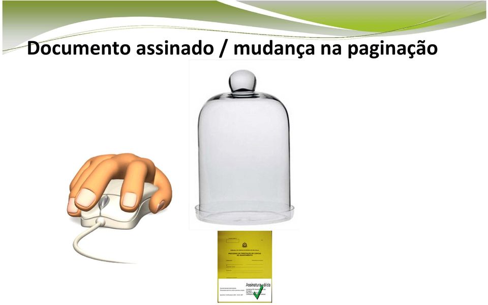 mudança na