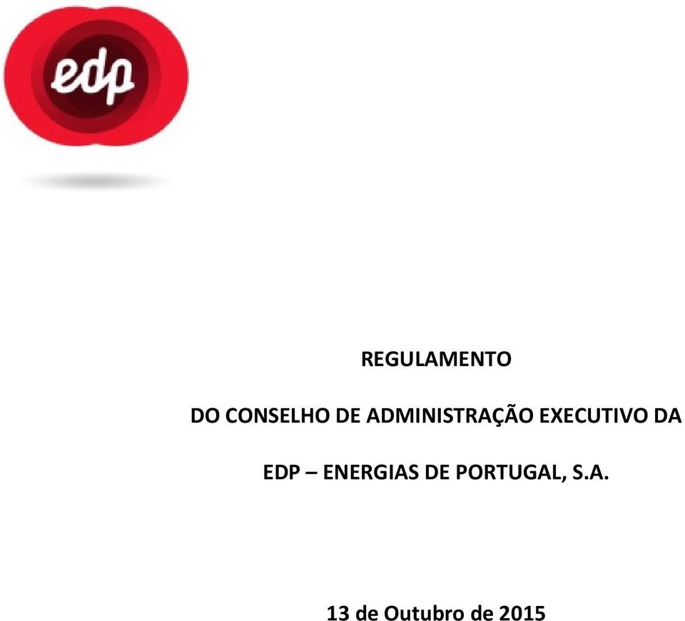 EDP ENERGIAS DE PORTUGAL,