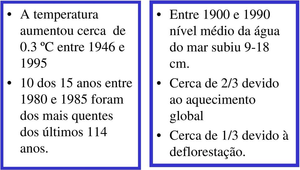 mais quentes dos últimos 114 anos.