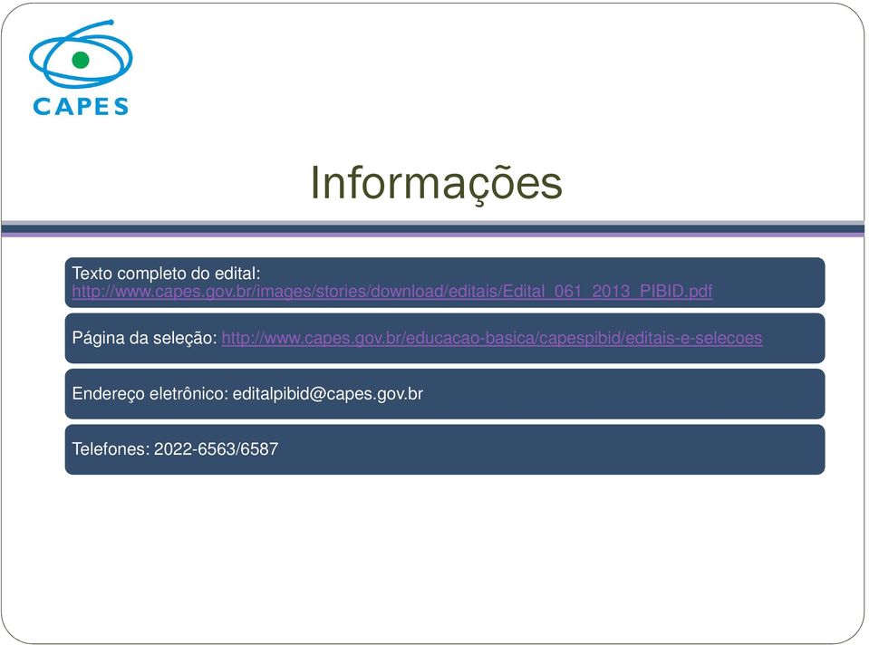 pdf Página da seleção: http://www.capes.gov.