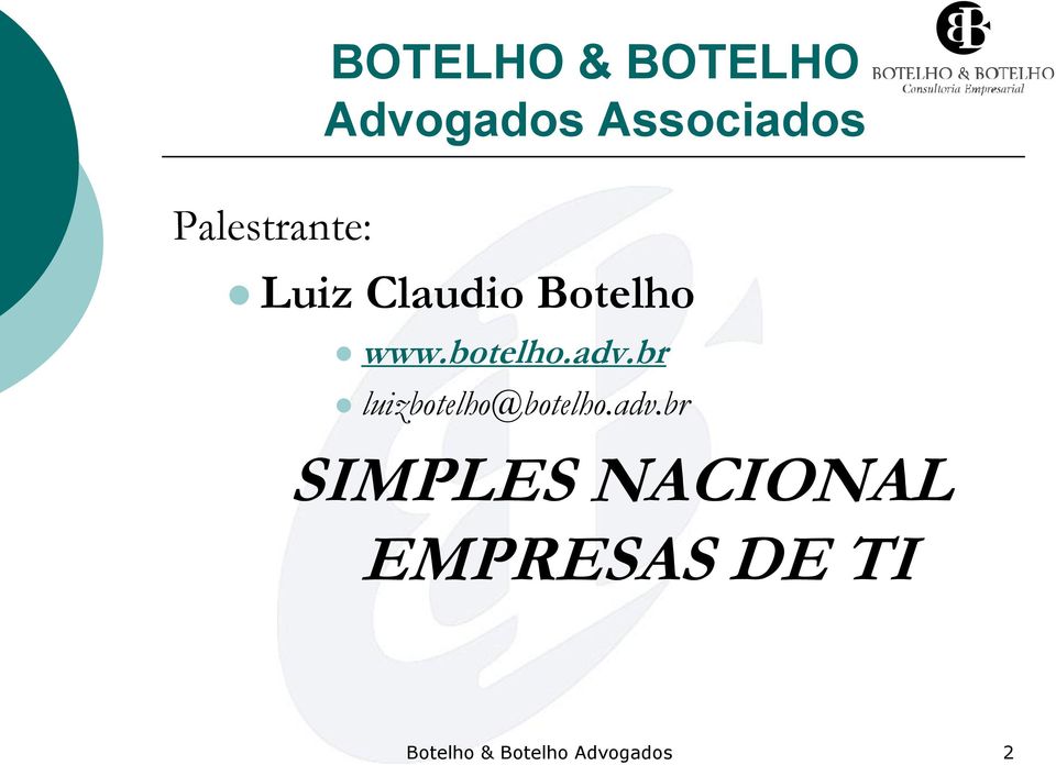 adv.br luizbotelho@botelho.adv.br SIMPLES