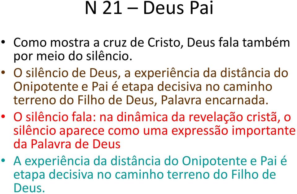 Filho de Deus, Palavra encarnada.