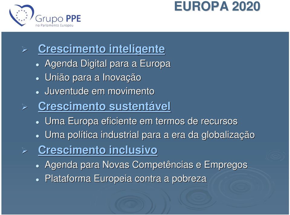 termos de recursos Uma política industrial para a era da globalização Crescimento