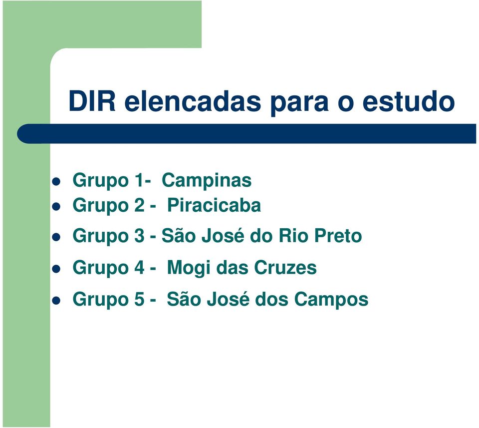 - São José do Rio Preto Grupo 4 - Mogi