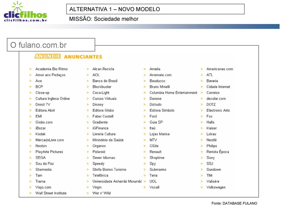 brasileira na internet MISSÃO: