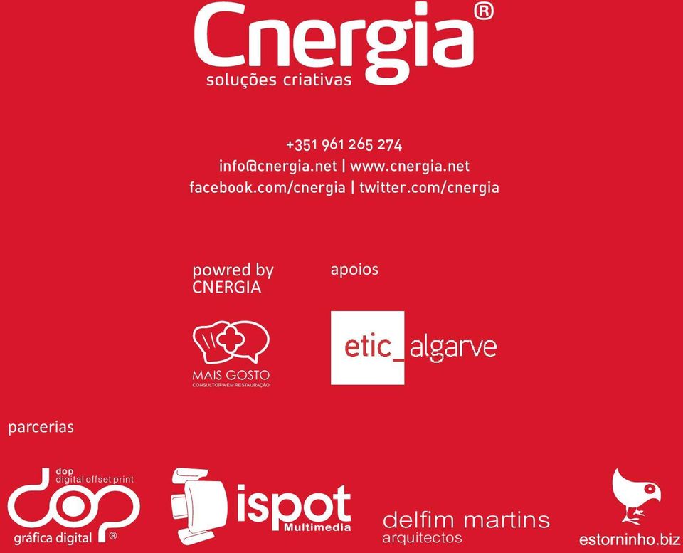 com/cnergia powred by CNERGIA apoios MAIS GOSTO