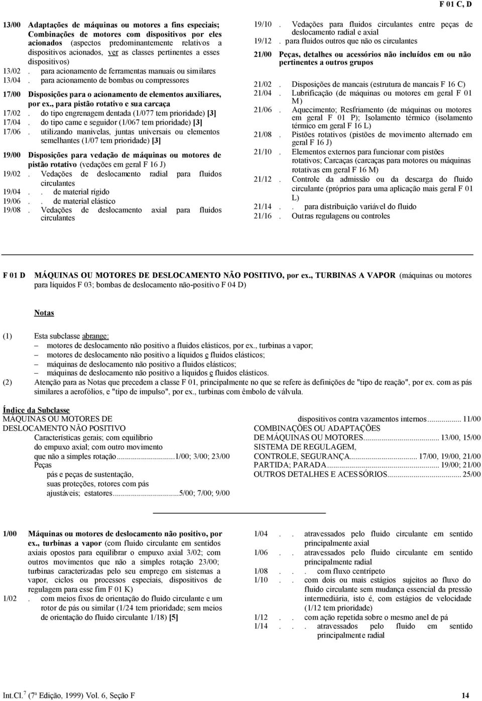 para acionamento de bombas ou compressores 17/00 Disposições para o acionamento de elementos auxiliares, por ex., para pistão rotativo e sua carcaça 17/02.