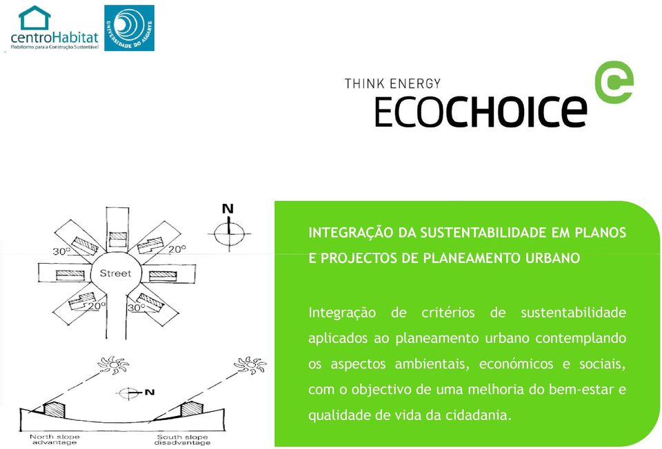 planeamento urbano contemplando os aspectos ambientais, económicos e