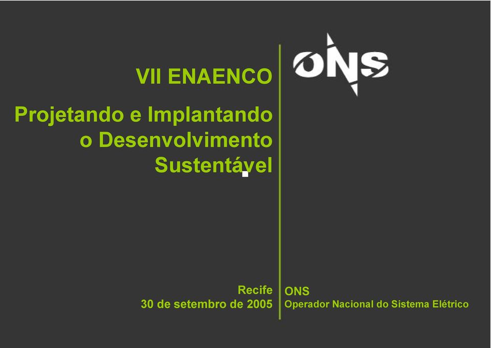 Sustentável Recife 30 de setembro