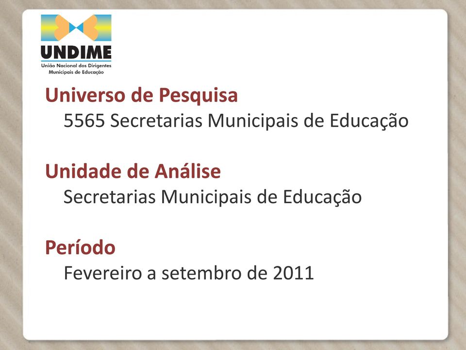 Análise Secretarias Municipais de