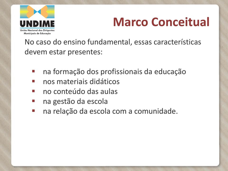 profissionais da educação nos materiais didáticos no