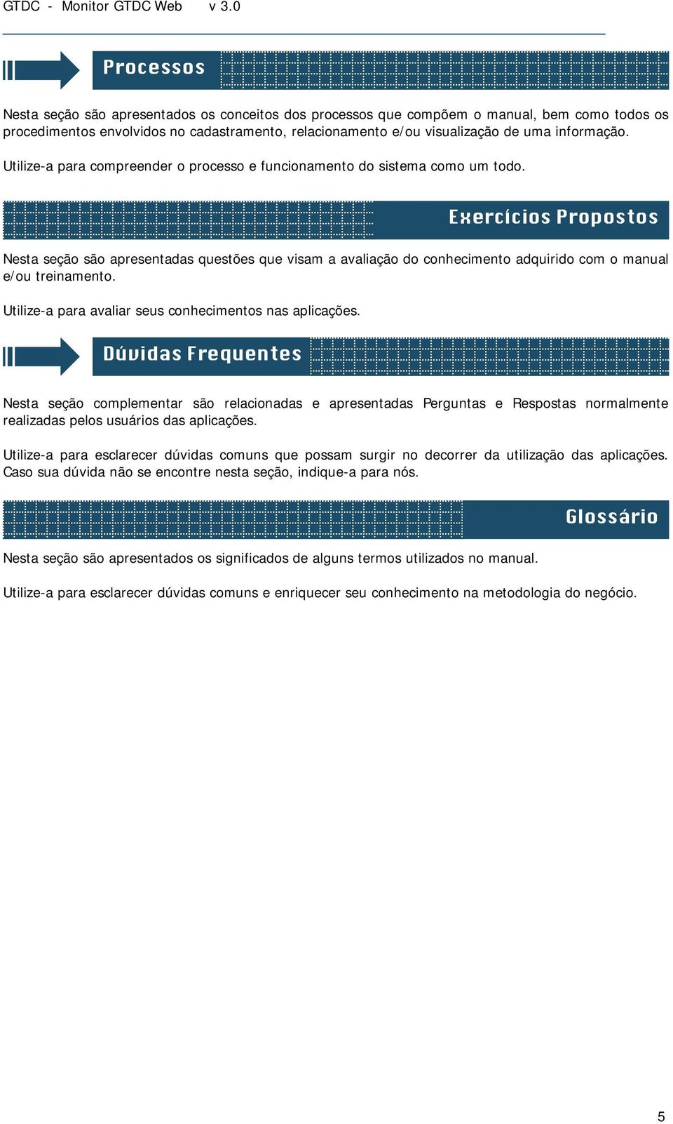 Utilize-a para avaliar seus conhecimentos nas aplicações.