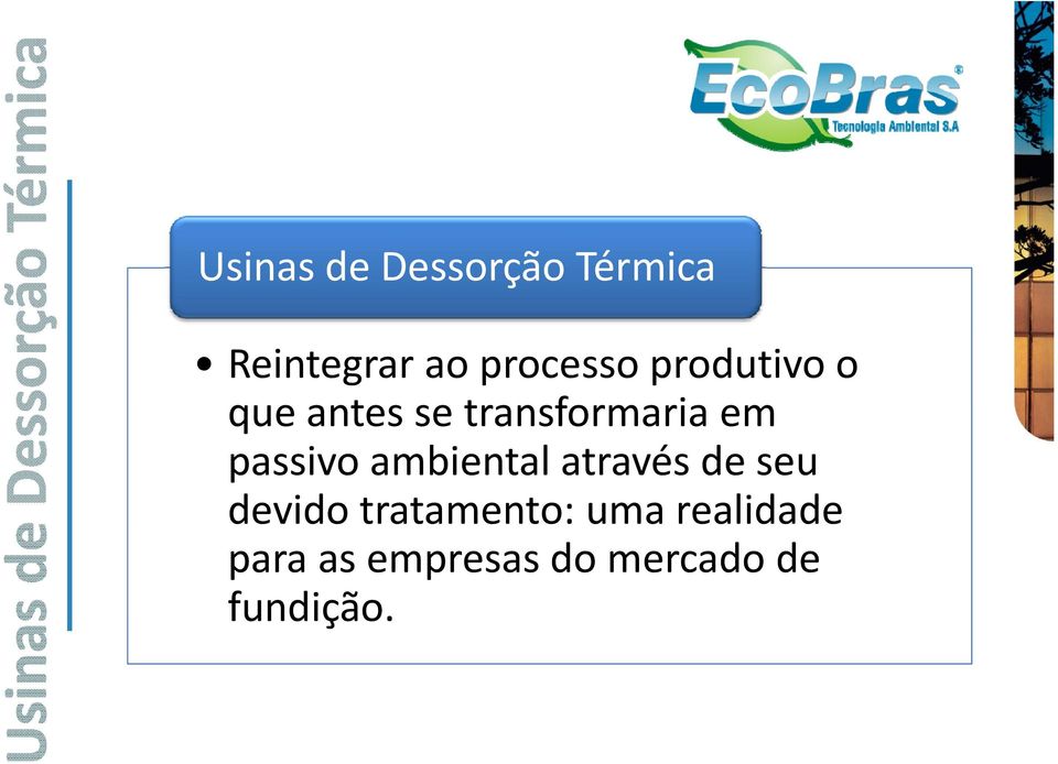 passivo ambiental através de seu devido