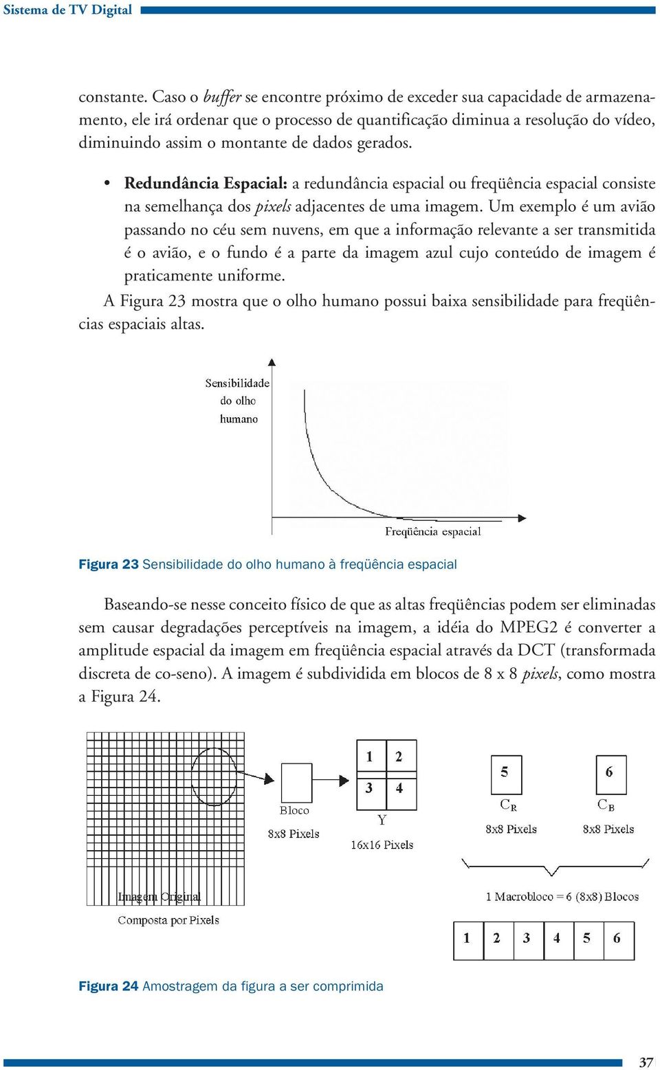 gerados. Redundância Espacial: a redundância espacial ou freqüência espacial consiste na semelhança dos pixels adjacentes de uma imagem.