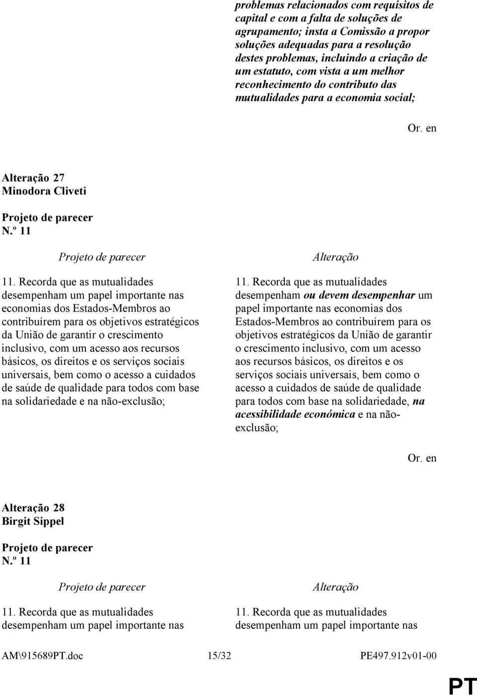 Recorda que as mutualidades desempenham um papel importante nas economias dos Estados-Membros ao contribuírem para os objetivos estratégicos da União de garantir o crescimento inclusivo, com um