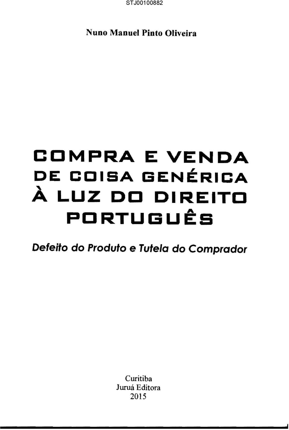 DIREITO A PORTUGUES Defeito do Produto