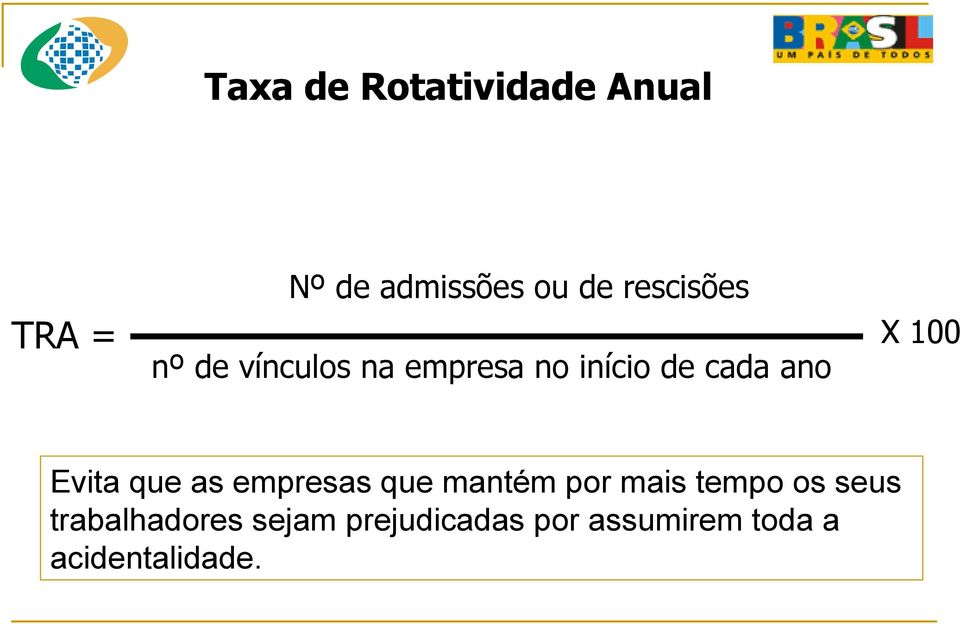 Evita que as empresas que mantém por mais tempo os seus