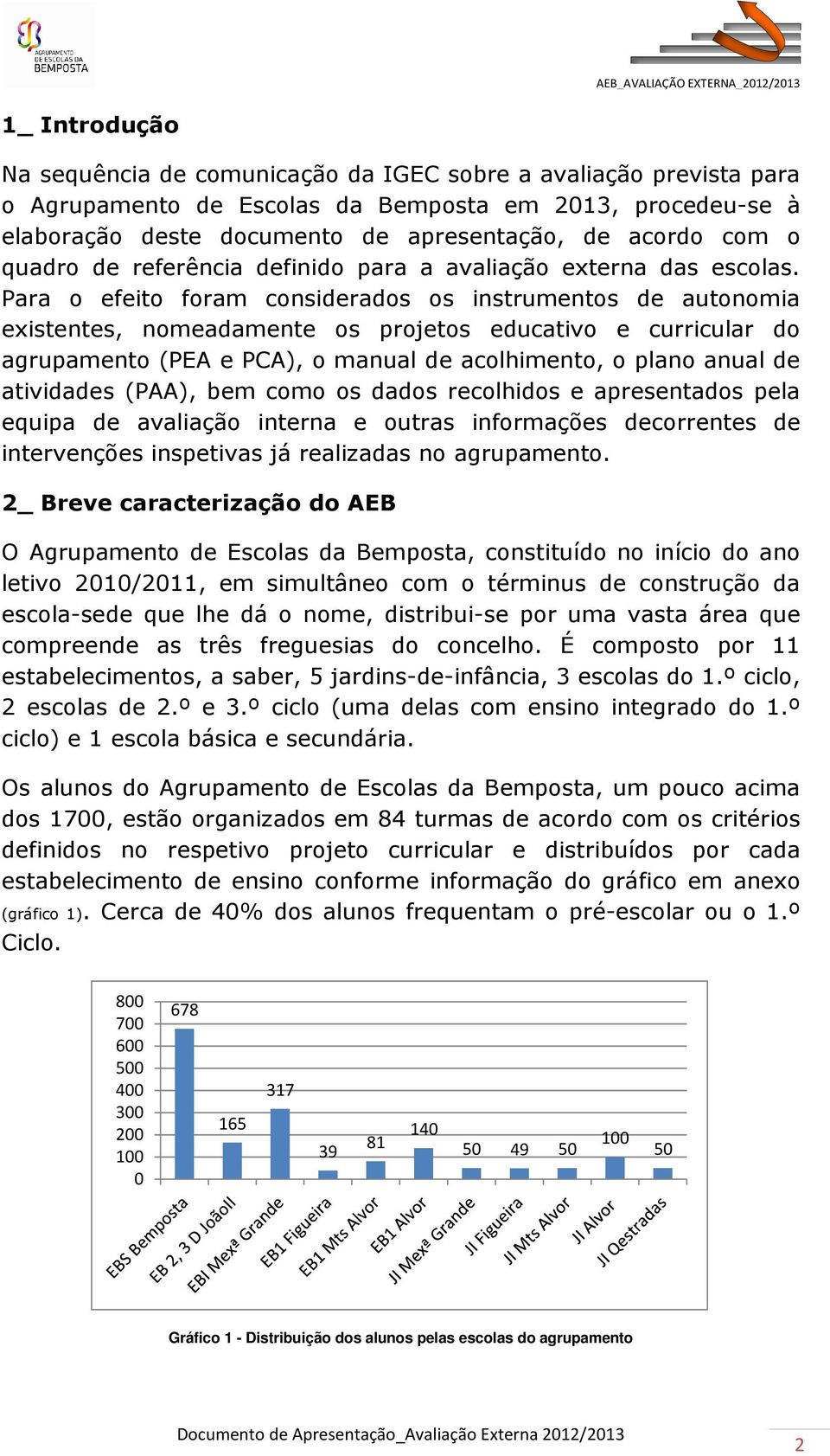 Para o efeito foram considerados os instrumentos de autonomia existentes, nomeadamente os projetos educativo e curricular do agrupamento (PEA e PCA), o manual de acolhimento, o plano anual de