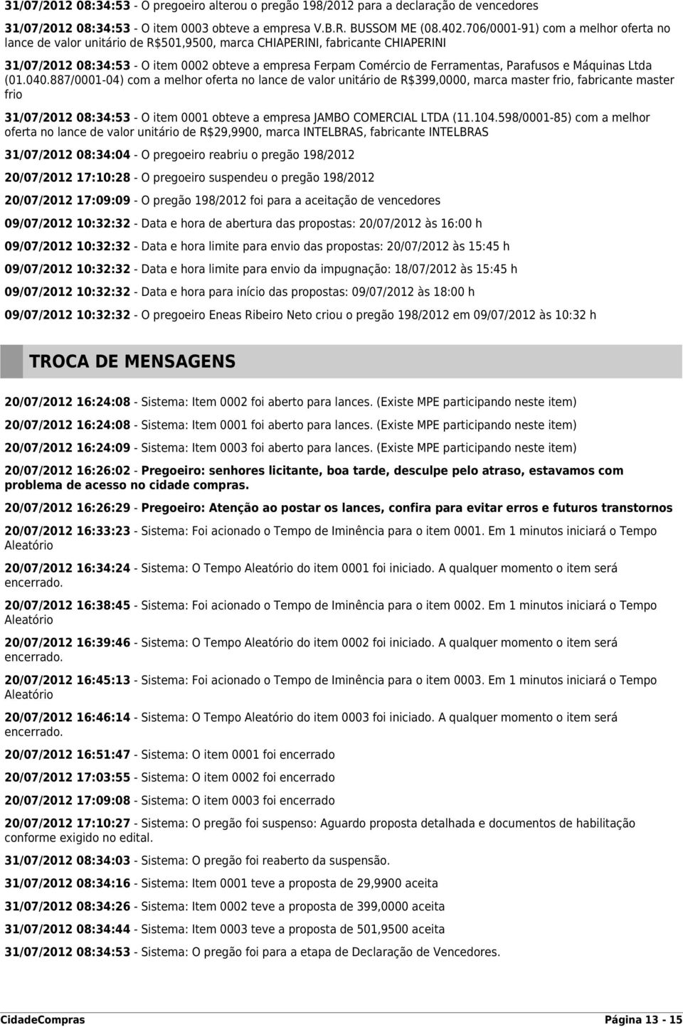 Parafusos e Máquinas Ltda (01.040.