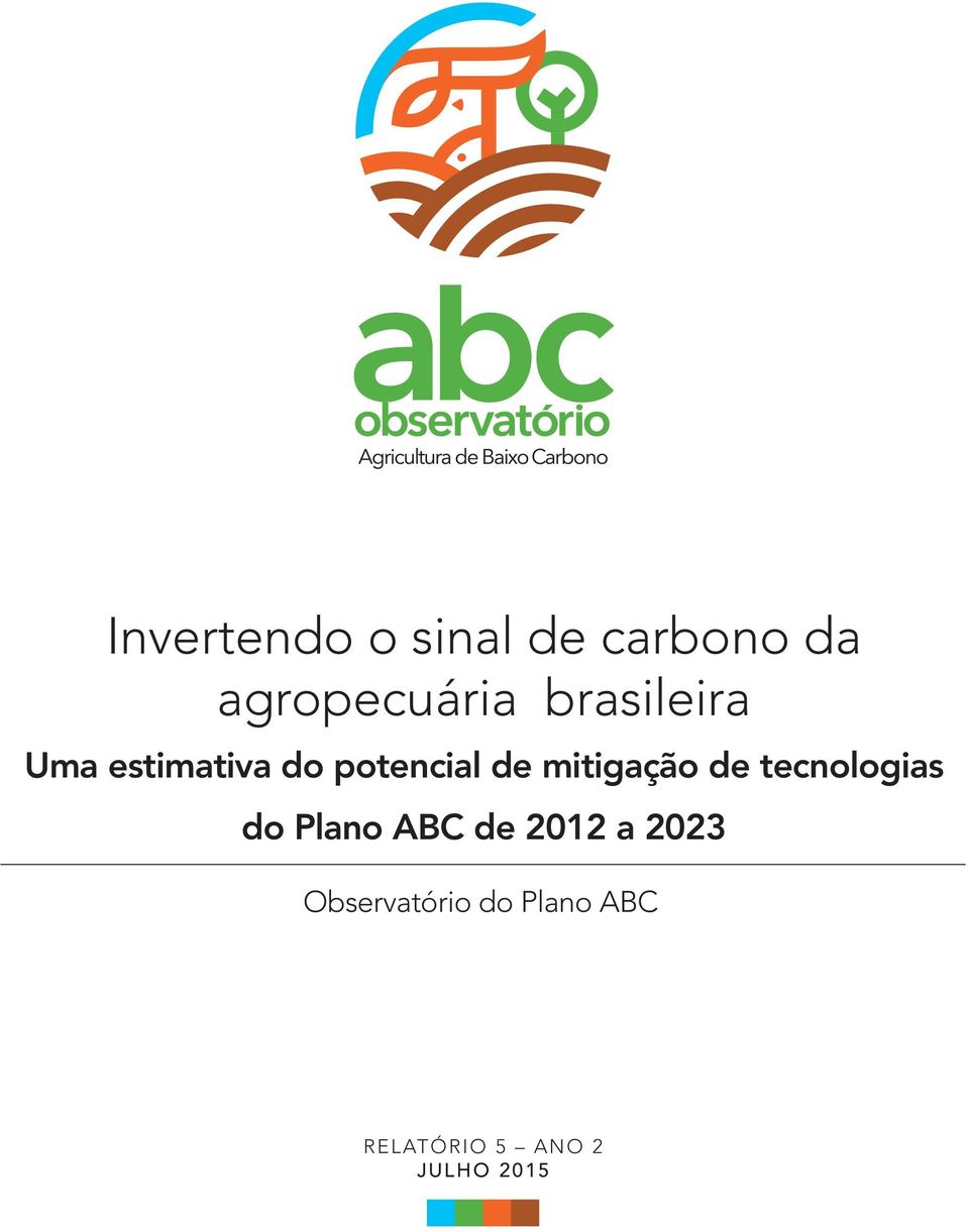 mitigação de tecnologias do Plano ABC de 2012 a