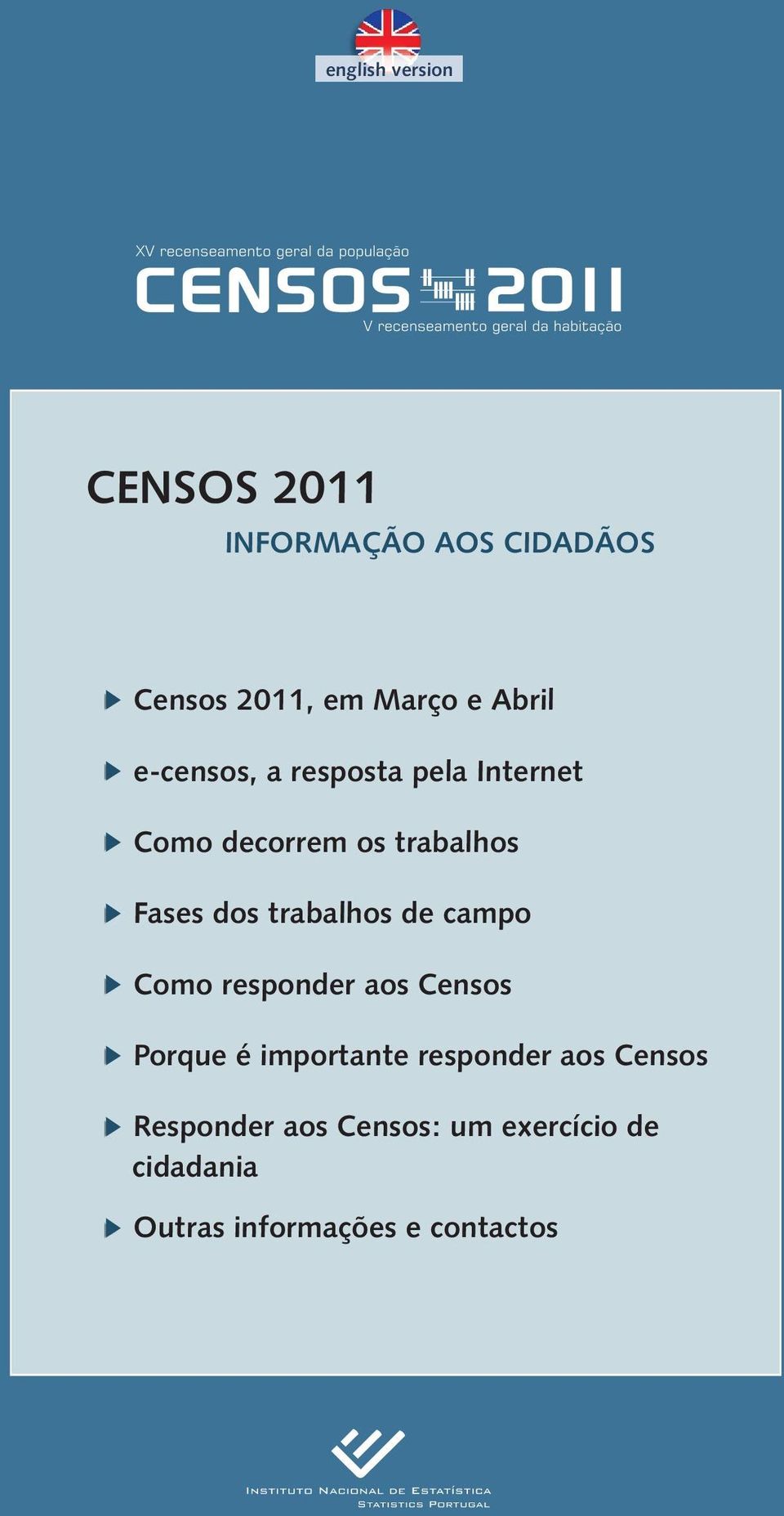 trabalhos de campo Como responder aos Censos Porque é importante responder aos