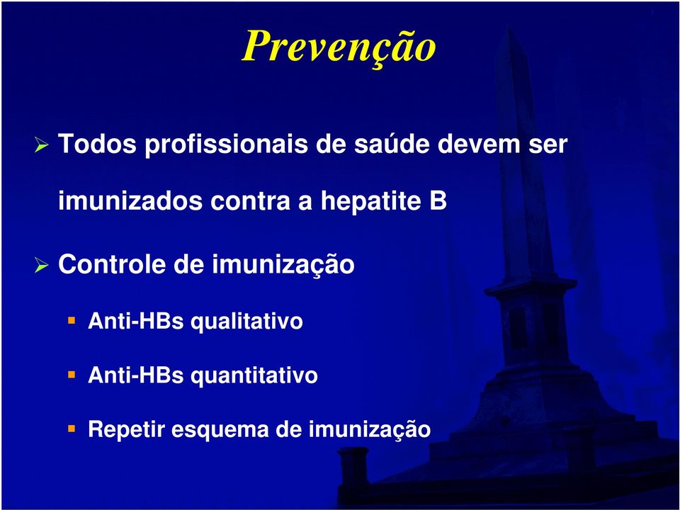 Controle de imunização Anti-HBs qualitativo