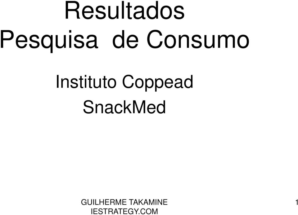 Consumo