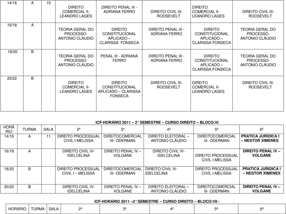 JURIDICA I NESTOR XIMENES CIVIL IV- PENAL IV CIVIL IV- PENAL IV CIVIL I MELISSA COMERCIAL - ODERMAN CIVIL IV- PRATICA