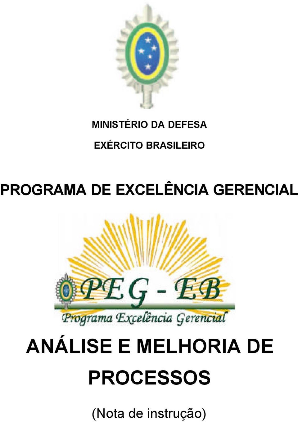 EXCELÊNCIA GERENCIAL ANÁLISE E