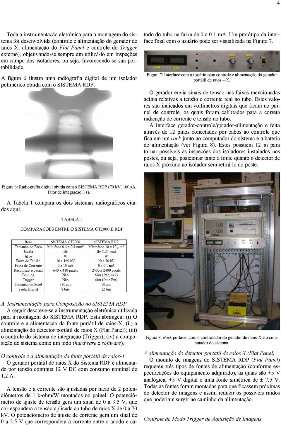 A tensão e a corrente são ajustadas por meio de 2 potenciômetros de 1 k-ohm/w montados no painel. O potenciômetro de ajuste de tensão gera um sinal de 0 a 3.