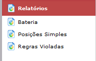 Para clientes que tiverem somente o produto Tracker Log Carreta terão a disposição as seguintes funções: Para mais detalhes destas funções, acessar o manual das respectivas funcionalidades no portal,