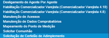 b Figura 7 - Visualização dos processos Ao selecionar o módulo desejado, o sistema exibirá uma mensagem, (c) informando que o primeiro Agente adicionado à solicitação será o responsável pelo processo.