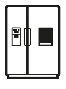 GELADEIRA A geladeira é responsável por cerca de 30% do consumo total de uma casa. Não use a parte traseira para secar panos ou roupas. Não deixe a porta aberta e não fique abrindo-a sem necessidade.