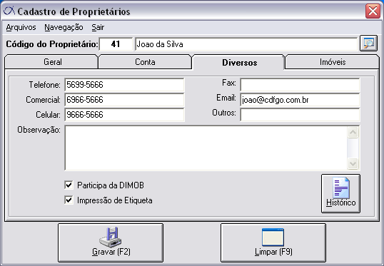 07 Plano de Contas Cadastros> Plano de Contas O plano de contas é a estrutura de contas de receitas e despesas para os lançamentos e recibos O sistema já vem com um plano pré-cadastrado, caso seja