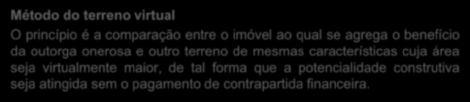 Detalhando o cálculo da expectativa de valorização dos imóveis a) calcular o valor de mercado antes da OUC.