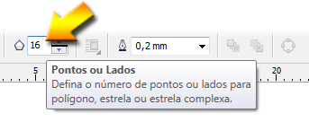 8. Clique no botão OK. Observe que o novo arquivo foi criado. Vamos iniciar o logotipo criando um polígono. 9.