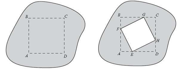 5. Na figura estão representados um paralelepípedo e um prisma triangular reto. scolha a afirmação verdadeira.