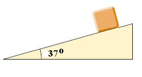 3. Você coloca uma caixa de papelão de 5,0 kg sobre um plano inclinado rugoso e ela começa a se mover plano abaixo. Chega na base do plano inclinado a 3,0 m/s após percorrer 2,0m.