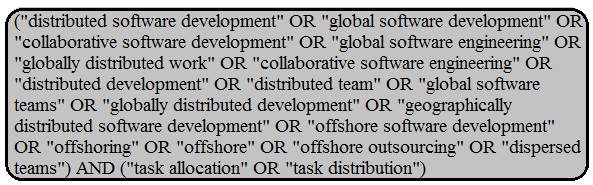 O objetivo da RS foi estruturalmente definido seguindo o paradigma GQM (Goal-Question-Metrics) proposto por Basili e Rombach (1988), buscando direcionar os esforços durante sua execução, conforme