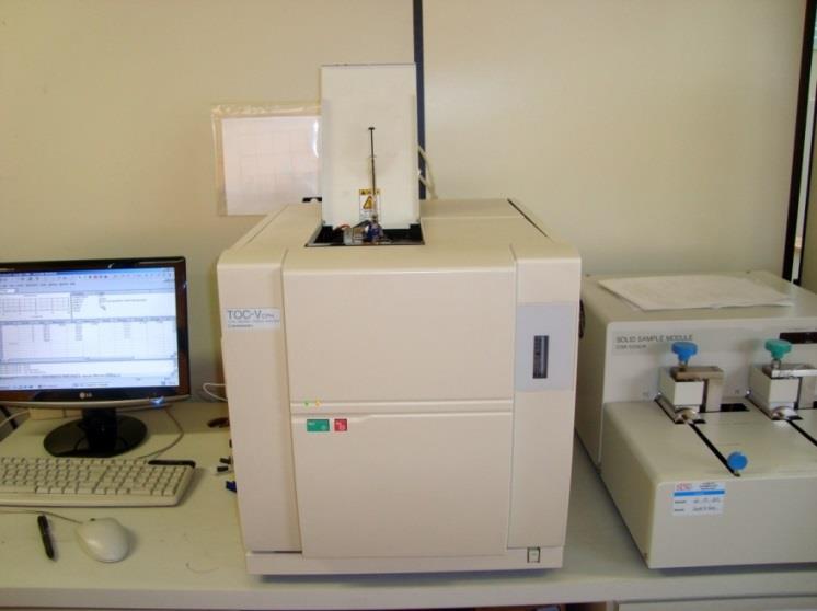Carbono Orgânico Total, Dissolvido e Particulado Determinação: De 1,5 a 40 ml de amostra Filtragem em 0,45 µm para a