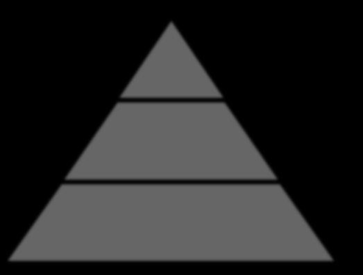 quantitativa através de gráficos na forma de pirâmides.