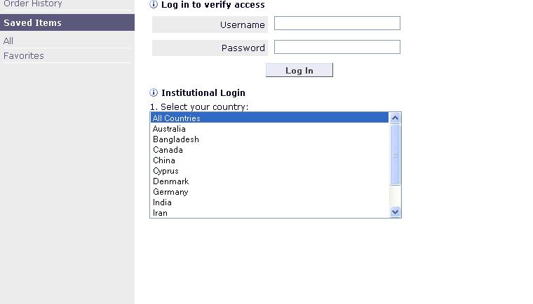 Se ao pedirmos acesso ao PDF nos aparecer esta mensagem com o pedido de registo, será porque o periódico em causa não faz parte das publicações subscritas.