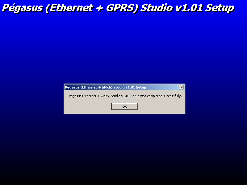 PÉGASUS (ETHERNET+GPRS) STUDIO V1.