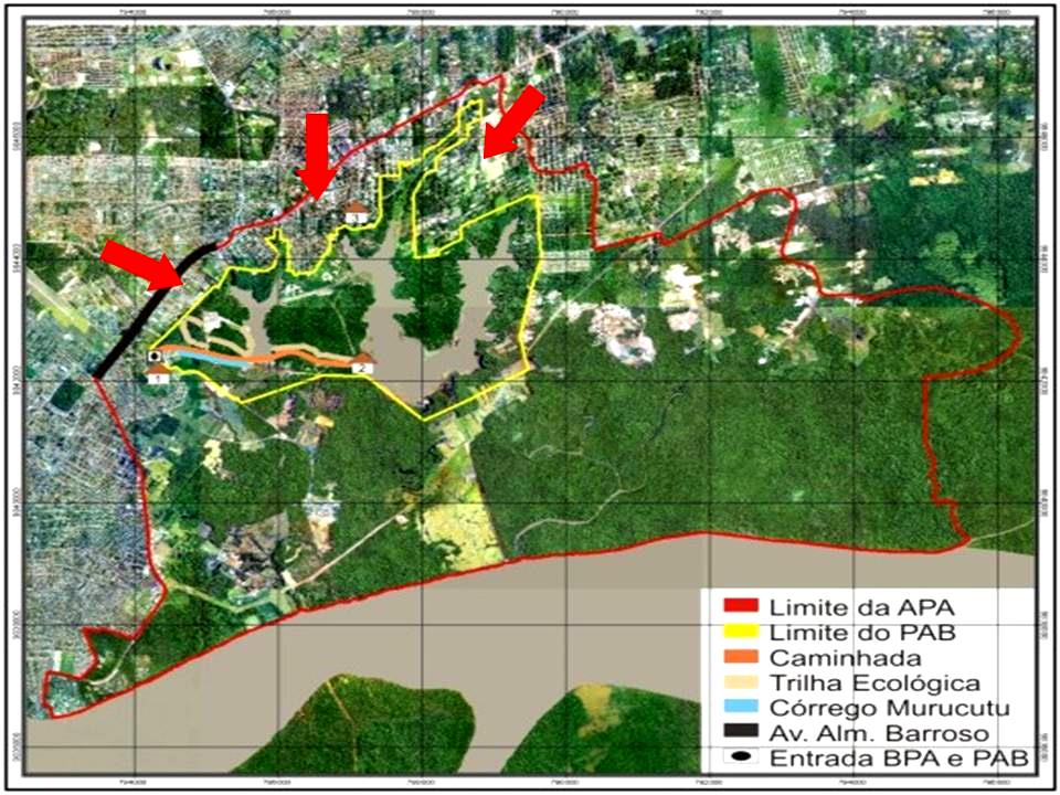 1980 1985 1990 1995 2000 2005 2010 2015 2020 Problemática da água na Região Metropolitana de Belém (RMB) Pará: aspectos histórico-geográficos FIGURA 2 - Carta-imagem da Área de Proteção Ambiental