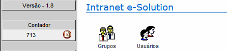 Para vincular um tópico à área restrita (e suas respectivas páginas), clique no ícone ao lado do tópico, para que este seja movido da coluna da esquerda para a coluna da direita.