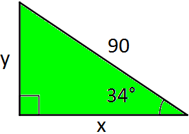 121 Exercícios: 1) Usando o Editor, crie um procedimento para desenhar cada um dos triângulos abaixo pintados com as cores solicitadas. Você precisa encontrar os valores de x e de y em cada caso.